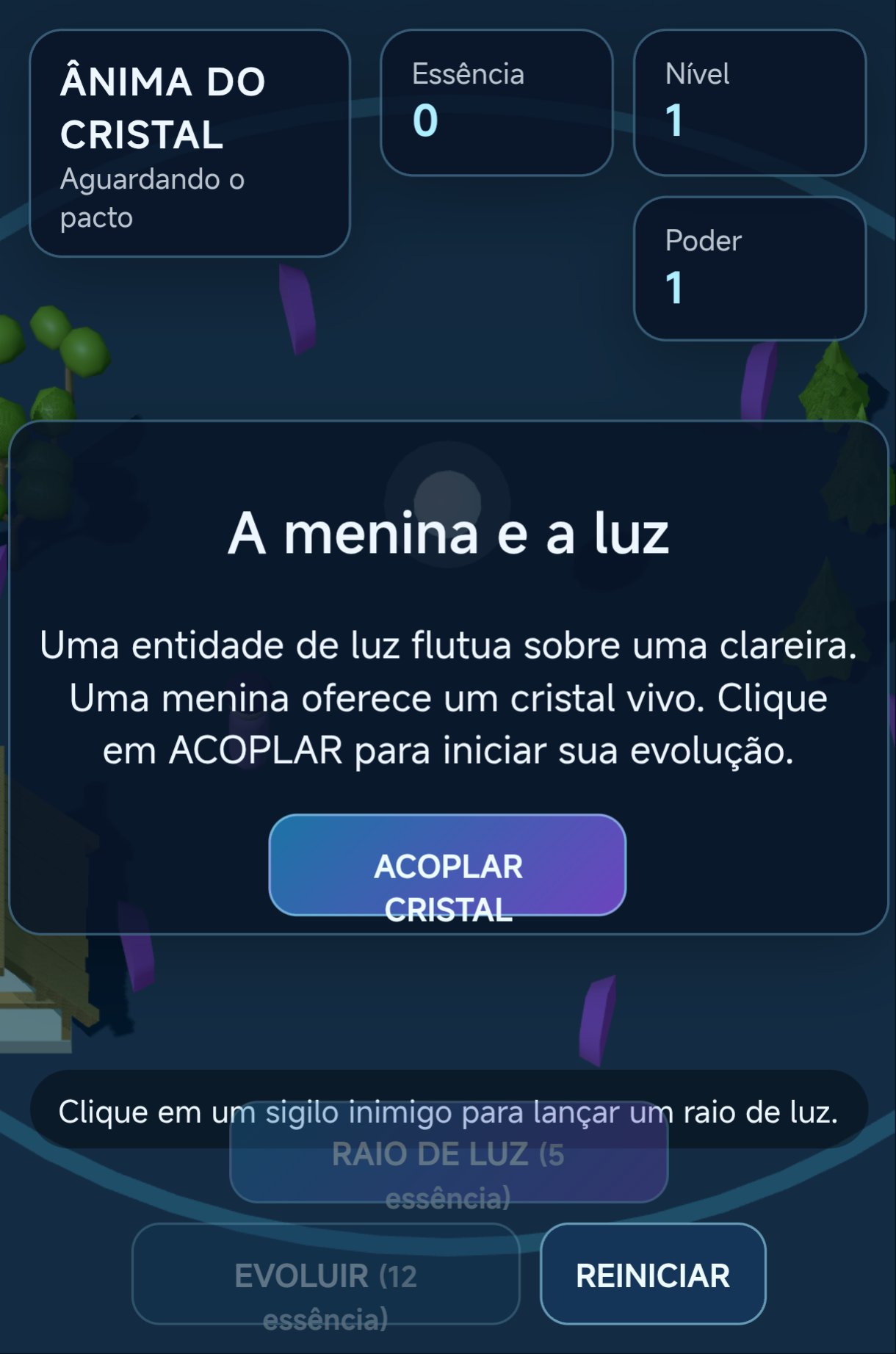 Ânima do Cristal screenshot