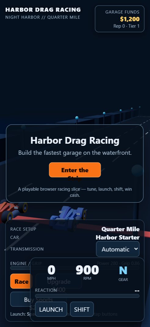Harbor Drag Racing screenshot