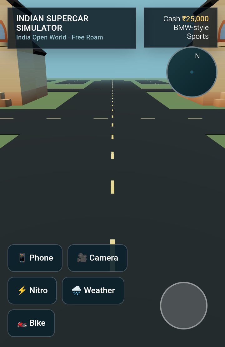 Indian Supercar Simulator screenshot