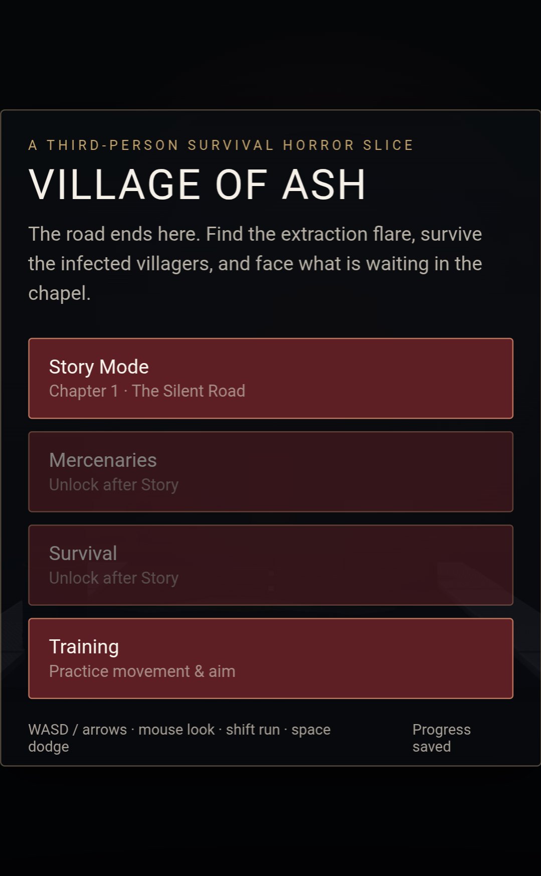 Village of Ash screenshot
