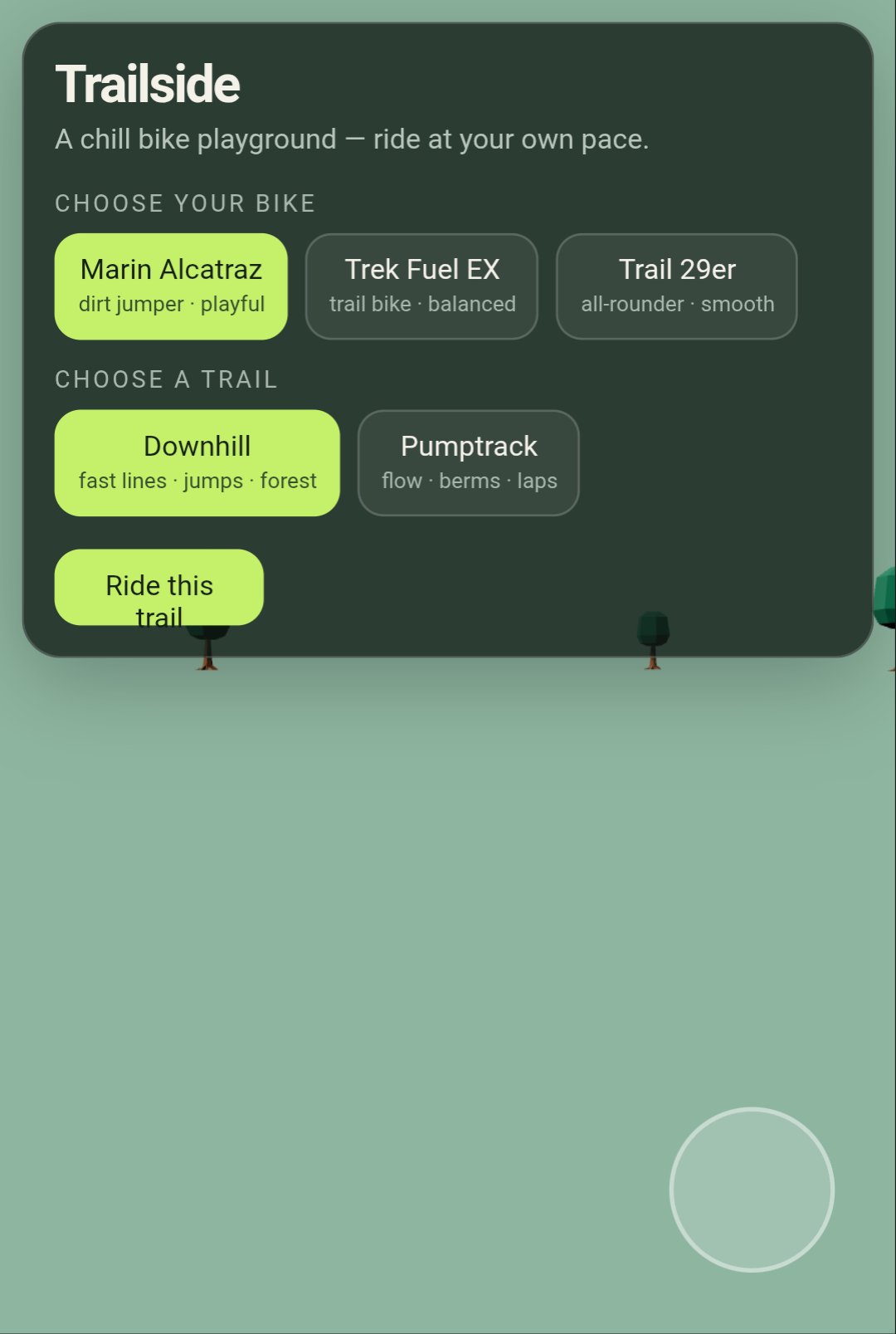 Trailside screenshot