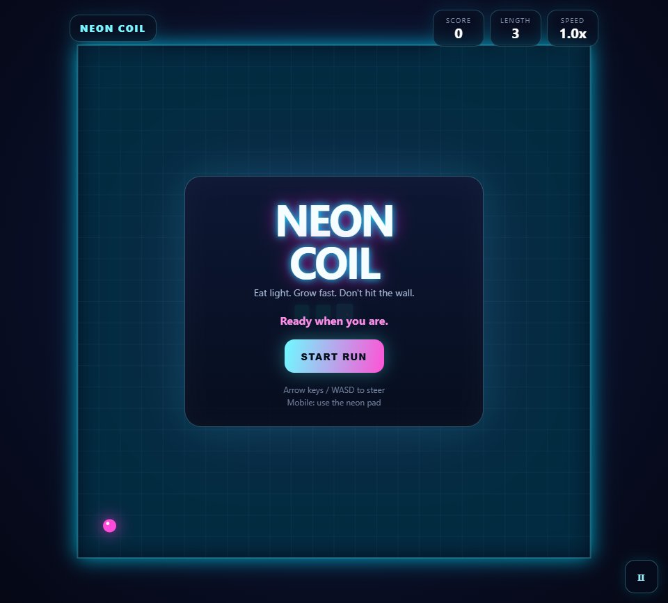 Neon Coil screenshot