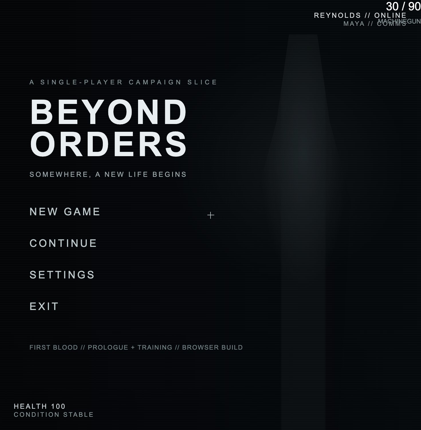 BEYOND ORDERS screenshot