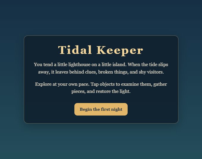 Tidal Keeper screenshot