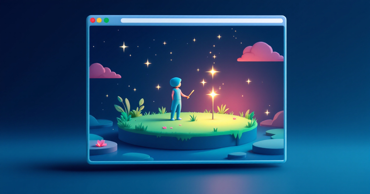 How to make a 3D browser game without coding