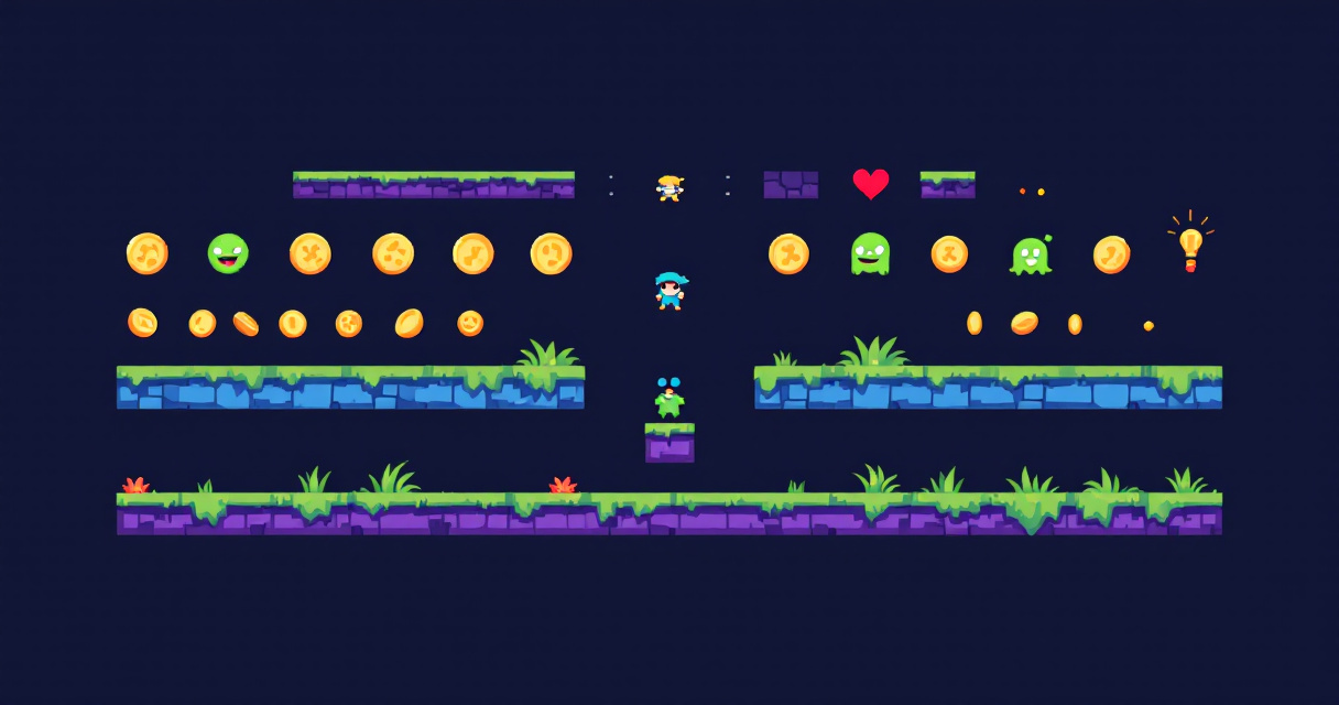 Free 2D sprites, pixel art and tilesets for games